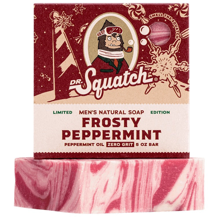 Frosty Peppermint Bar Soap - 6 Units