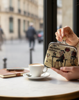 Rendezvous Tapestry Kiss Lock Coin Purse