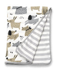 Baby Boy's Puppy Dogs Cotton Blanket