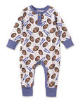 Football Baby Romper – Bamboo Soft, Sporty & Snuggle-Ready