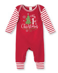 Baby's "My 1st Christmas" Cotton Romper
