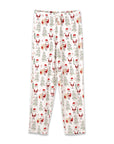 Christmas Santa Adult Bamboo Pajama Pants - Family Matching