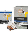 Organic Turmeric Ginger Peach Black Tea (25 Loose-Leaf Pyramid Teabags Carton)