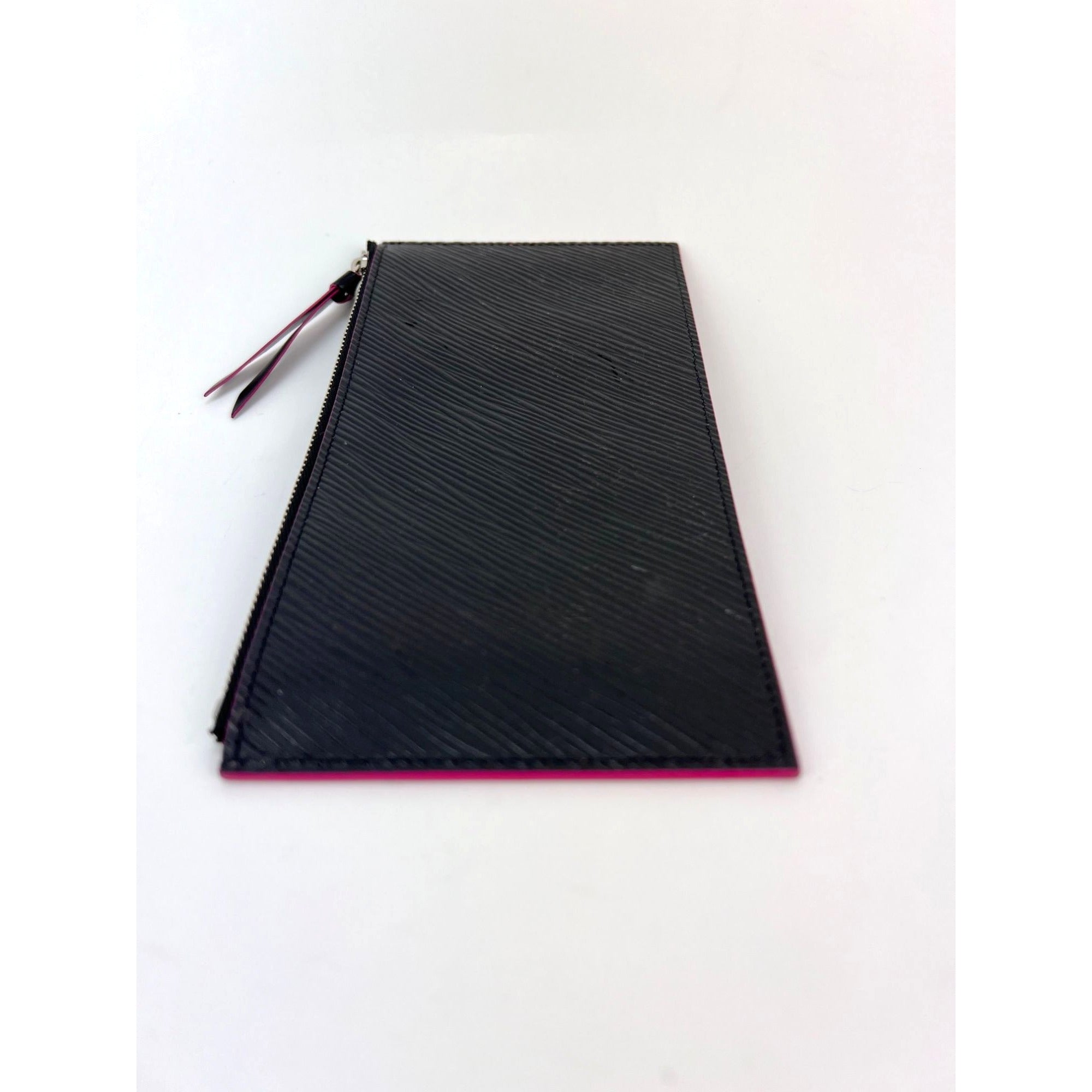 Louis Vuitton Zippered Insert from Felicie Black Epi Leather Coin Pouch