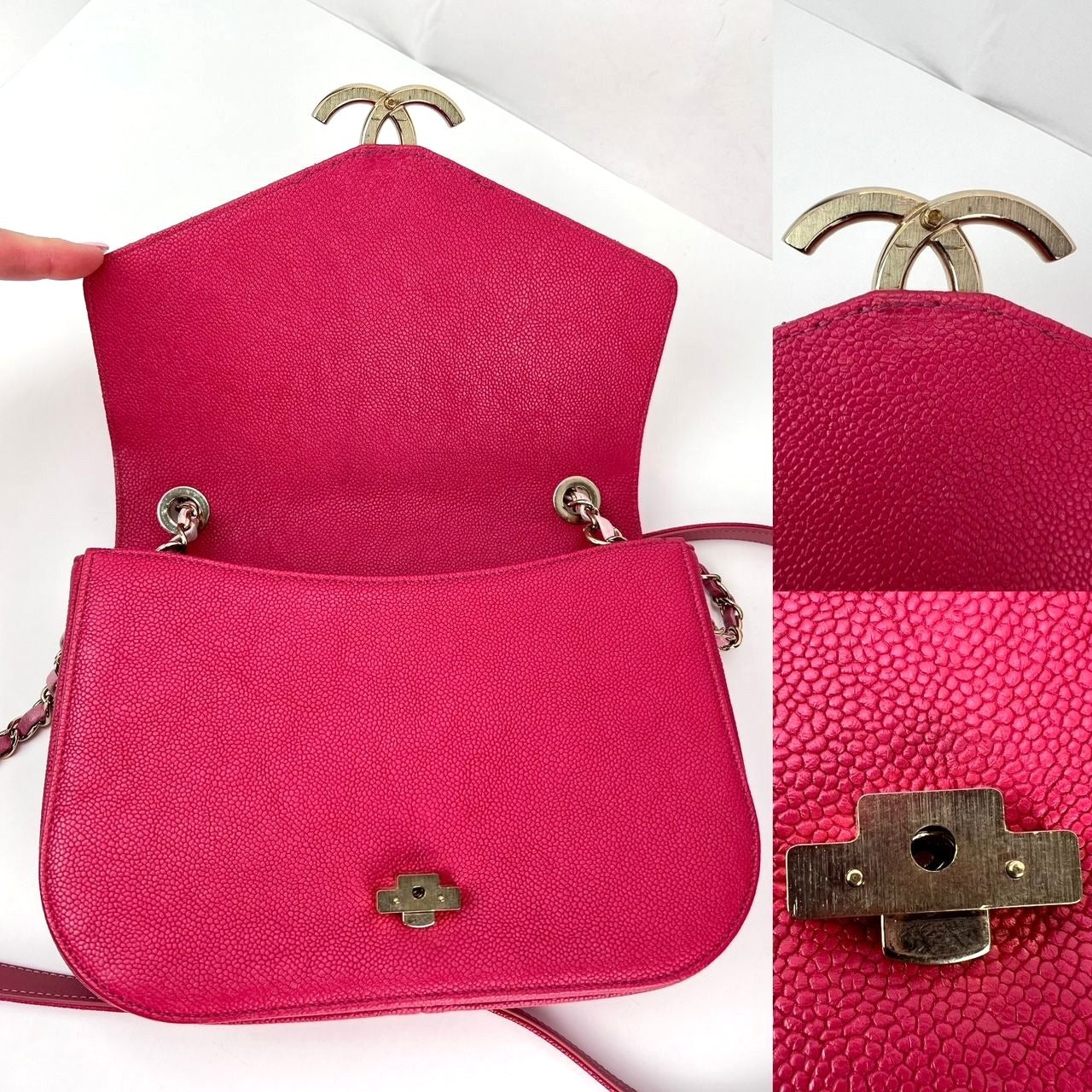 Chanel Paris Cuba Caviar Calfskin Bag