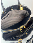 Louis Vuitton Montaigne GM Black Empriente Leather Shouder bag