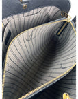 Louis Vuitton Montaigne GM Black Empriente Leather Shouder bag