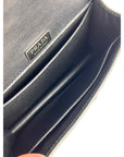Prada City Calfskin Saffiano Studded Cahier Crossbody Bag